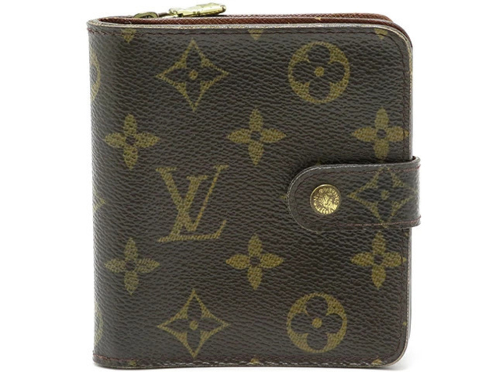 LOUIS VUITTON Wallet Accessories Compact Zip Monogram